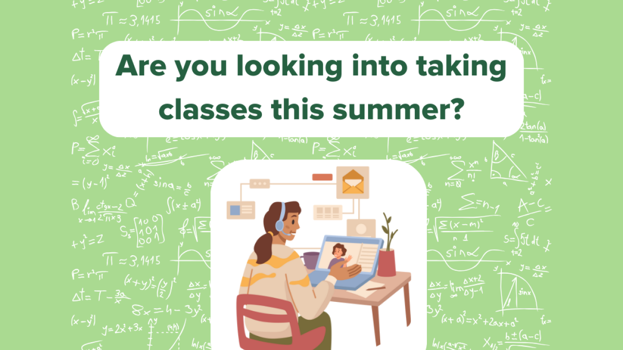 Flyer for Summer Session Info Session