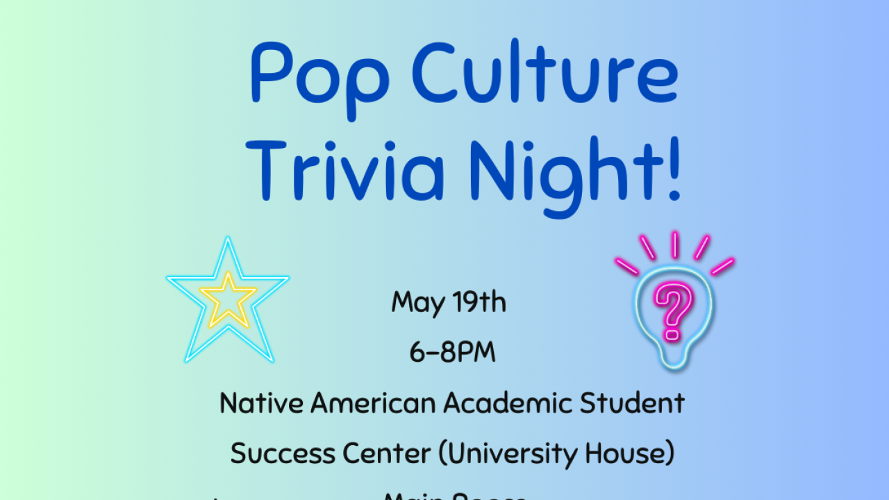 Flyer for Trivia Night