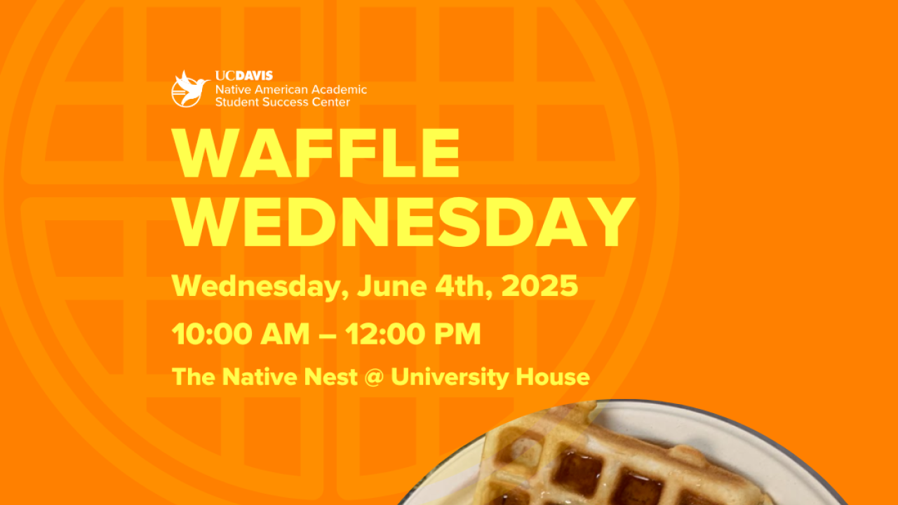 Flyer for Waffle Wednesday