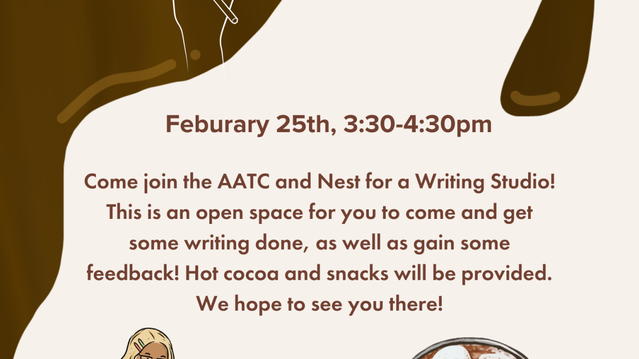 Flier for Writing Studio